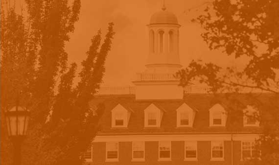 A building on the Tufts campus